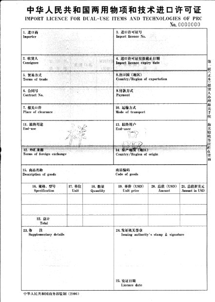 两用物项进出口许可证办理价格_两用物项和技术进出口许可证办理/易制毒化学品进口许